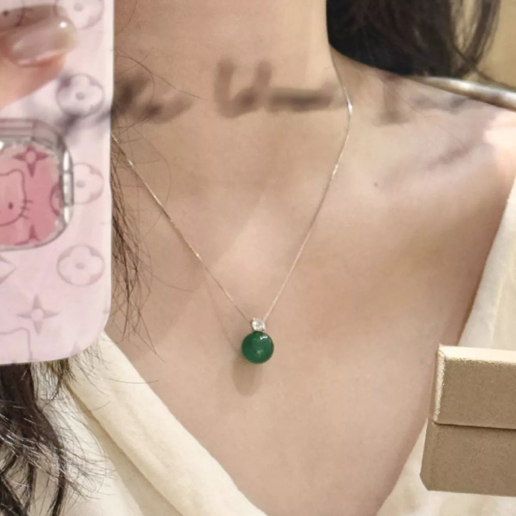 Jade Pendant Necklace