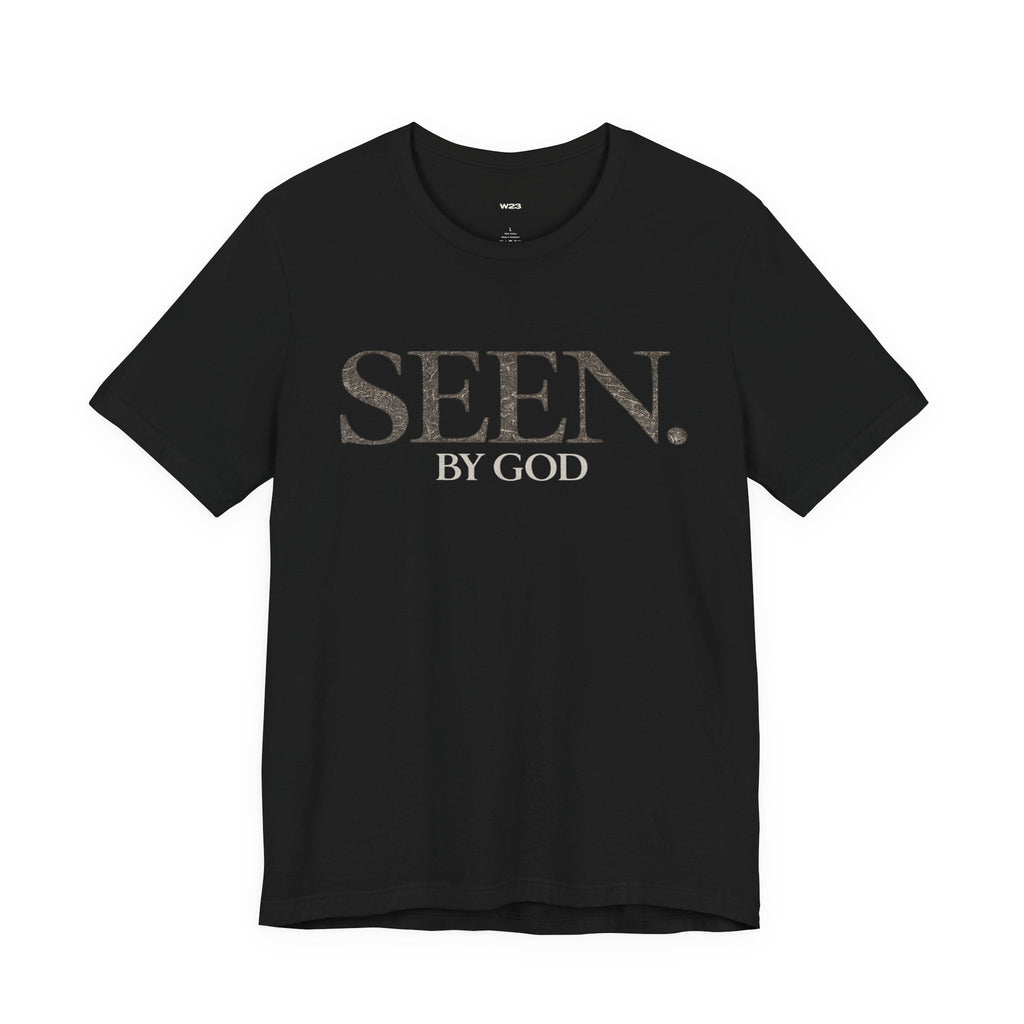 SEEN. By God T-Shirt — Faith Graphic Tee