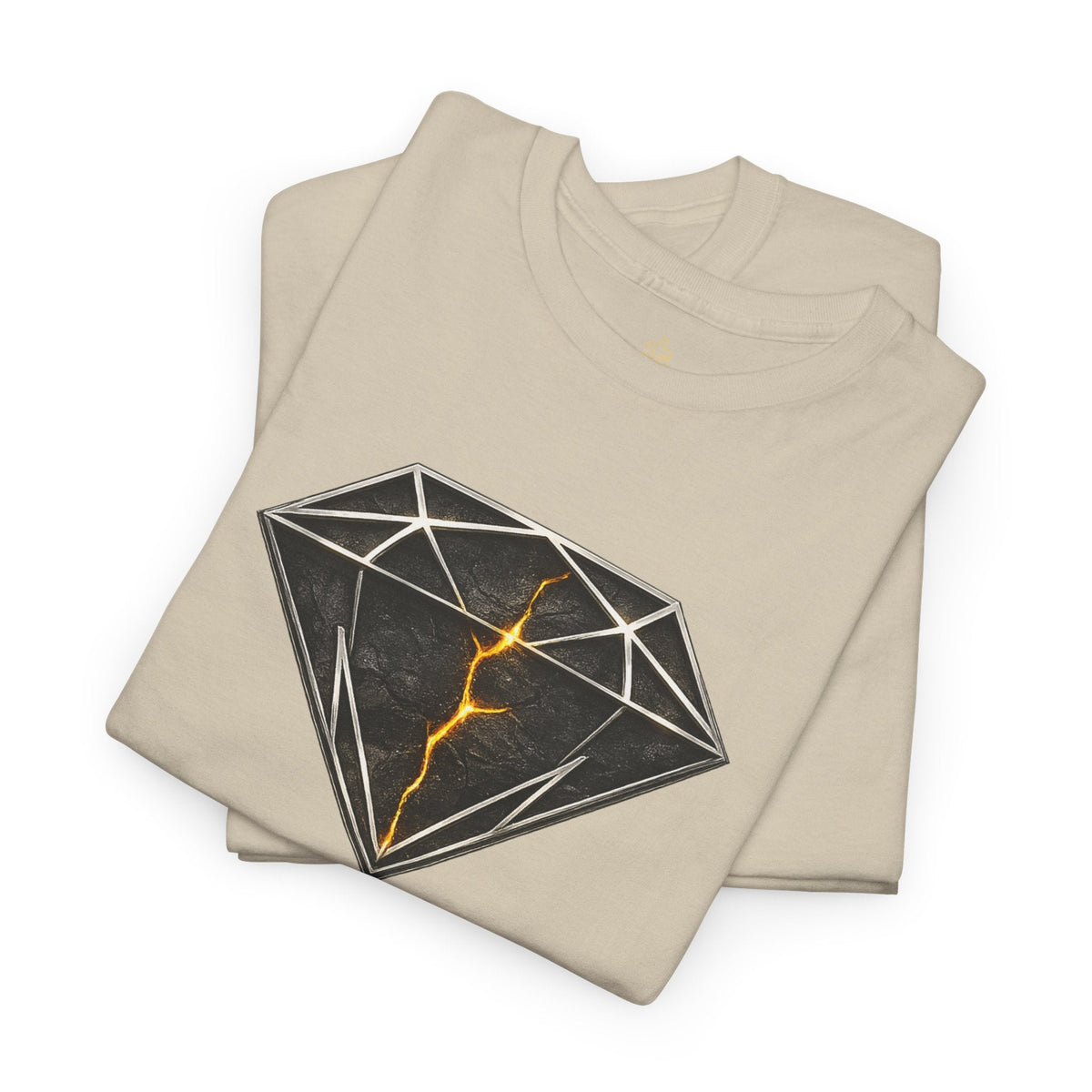 Pressure Built Me Diamond Tee – Luxury Streetwear Resilience Graphic Shirt