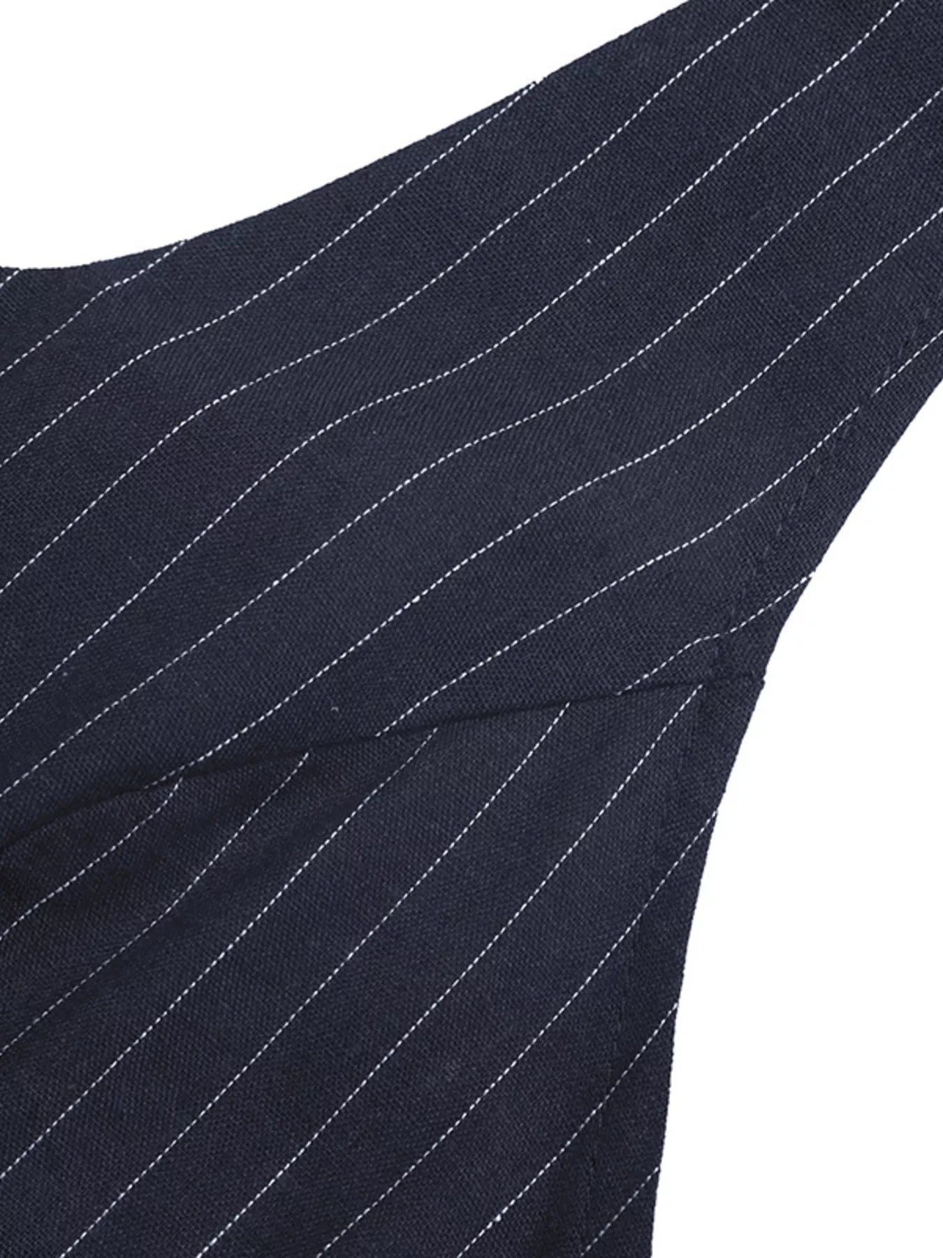 Striped Halter Neck Jumpsuit