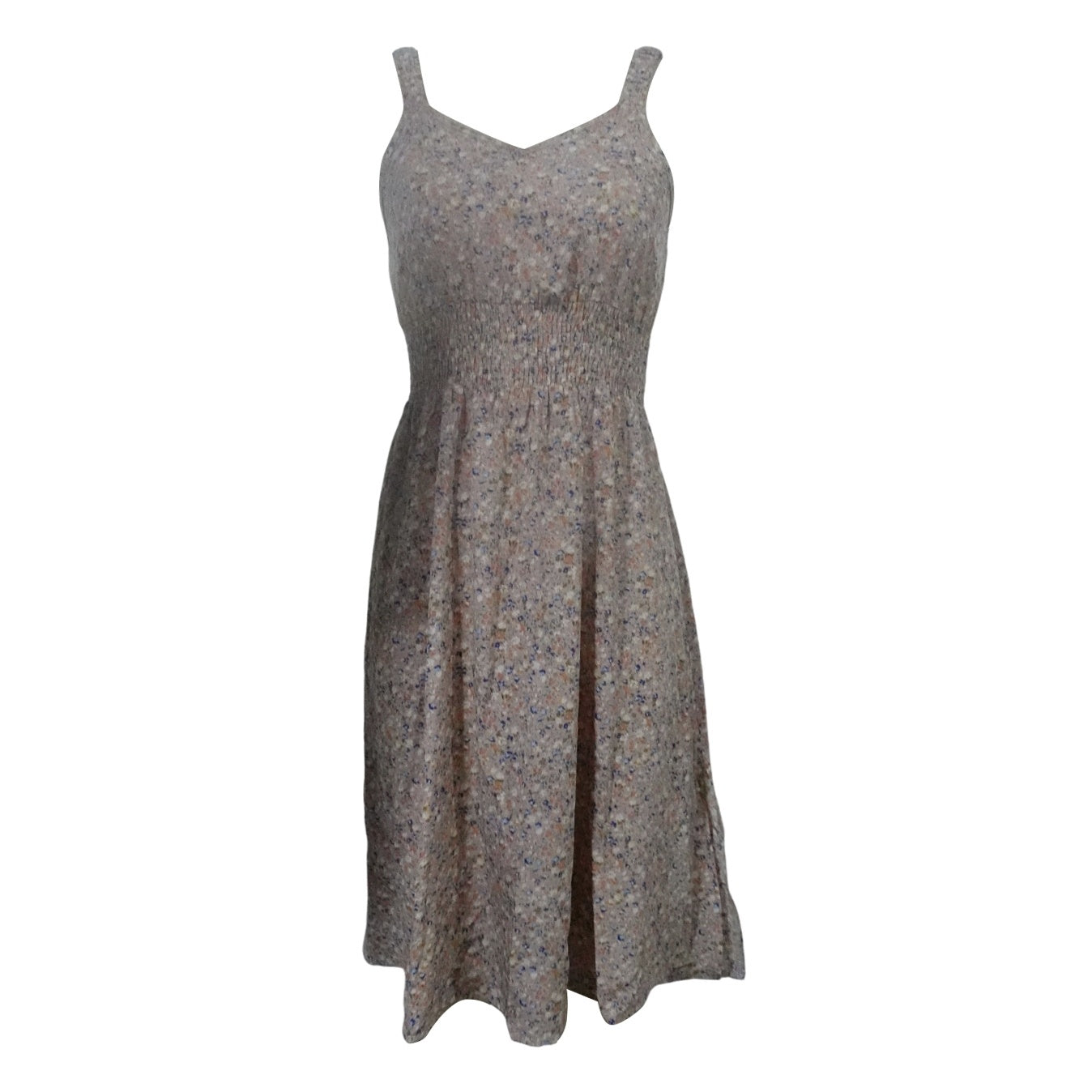 Floral Backless A-Line Dress for Women