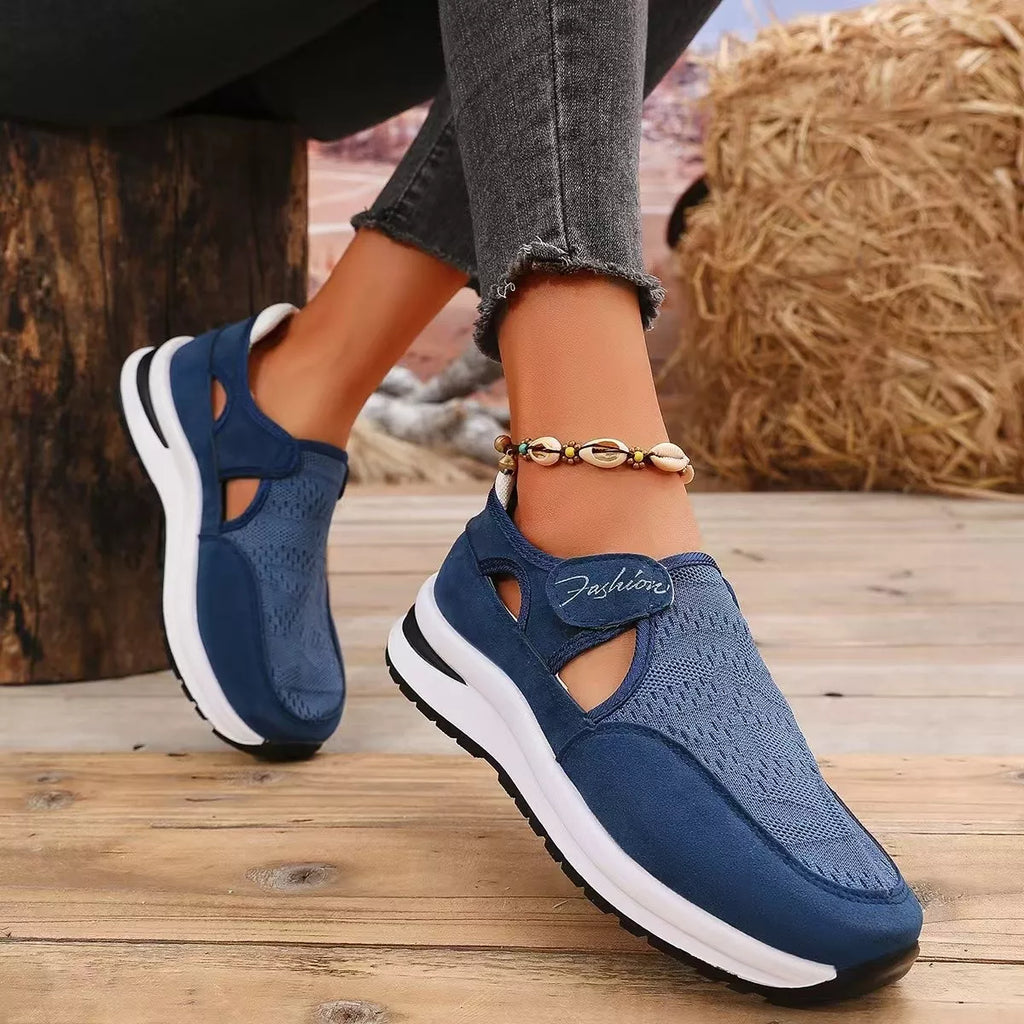 Breathable Cutout Slip-Ons