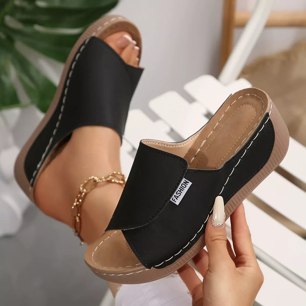 Open Toe Wedge Sandals