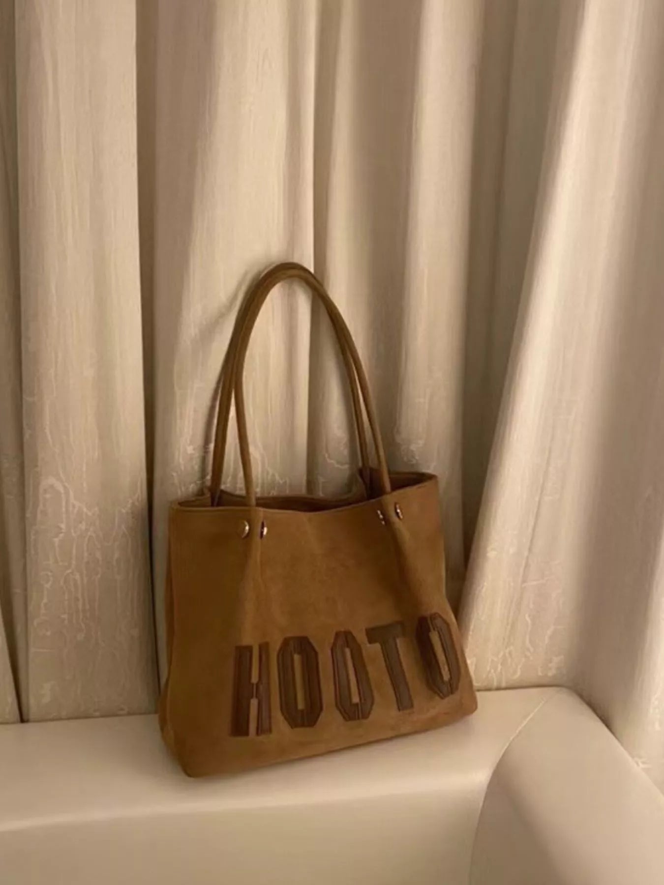 Lightweight Letter Tote Bag