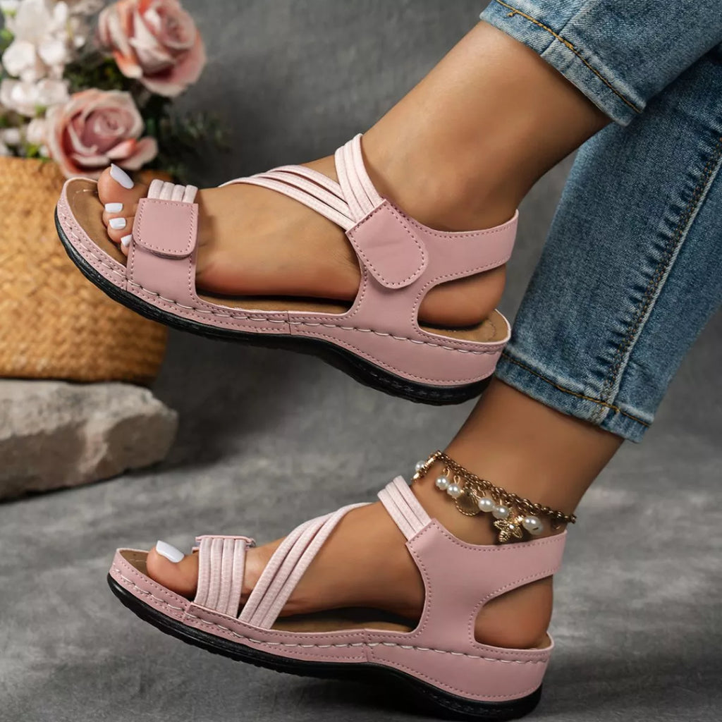 Open Toe Wedge Sandals