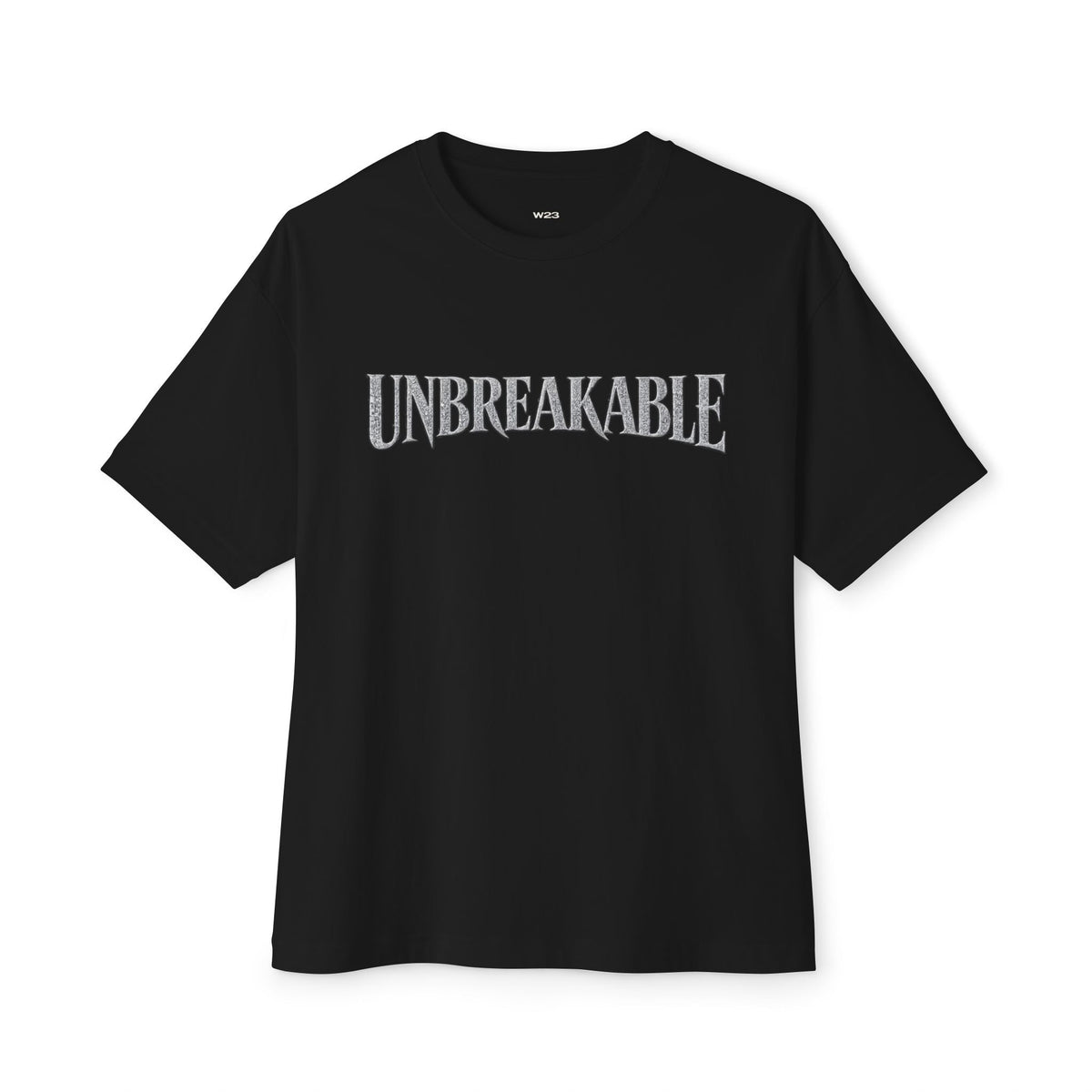 UNBREAKABLE Boxy Tee — Premium Oversized Streetwear | Faith-Based Graphic
