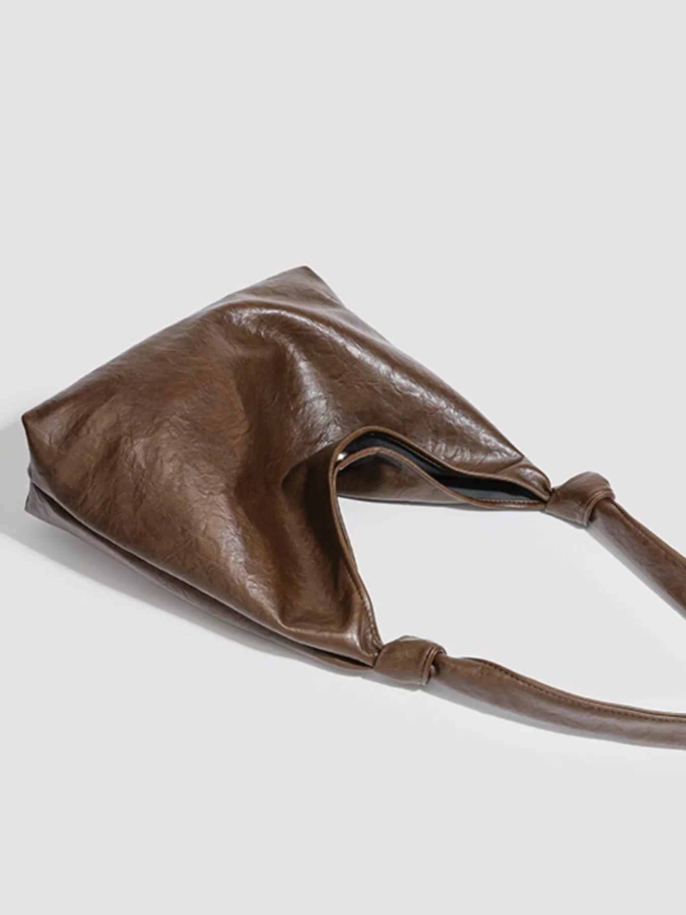 Vintage Style Leather Shoulder Bag
