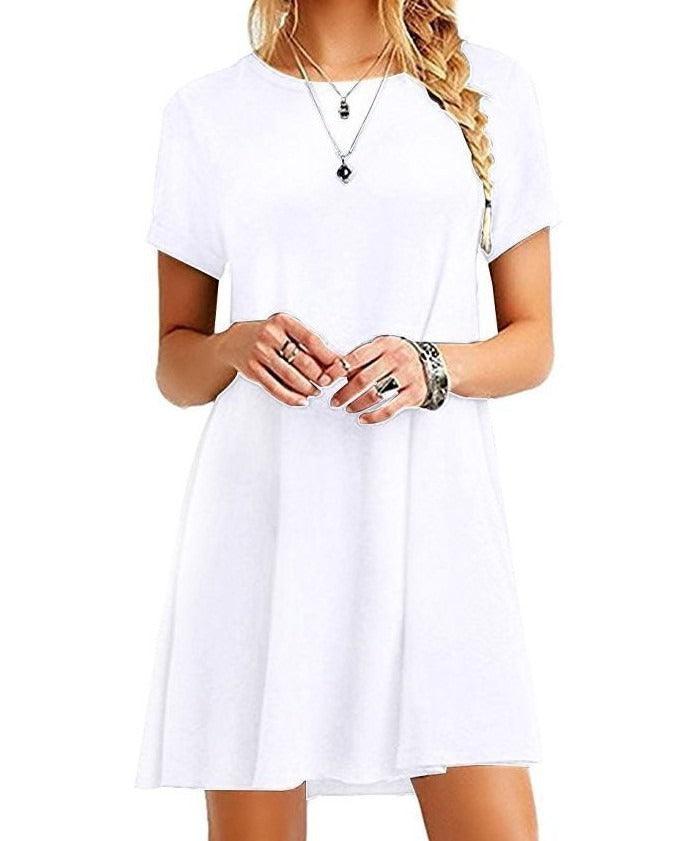 Cowgirl Chic Casual Short Sleeved Dress | Comfortable & Stylish Cowgirl Dress