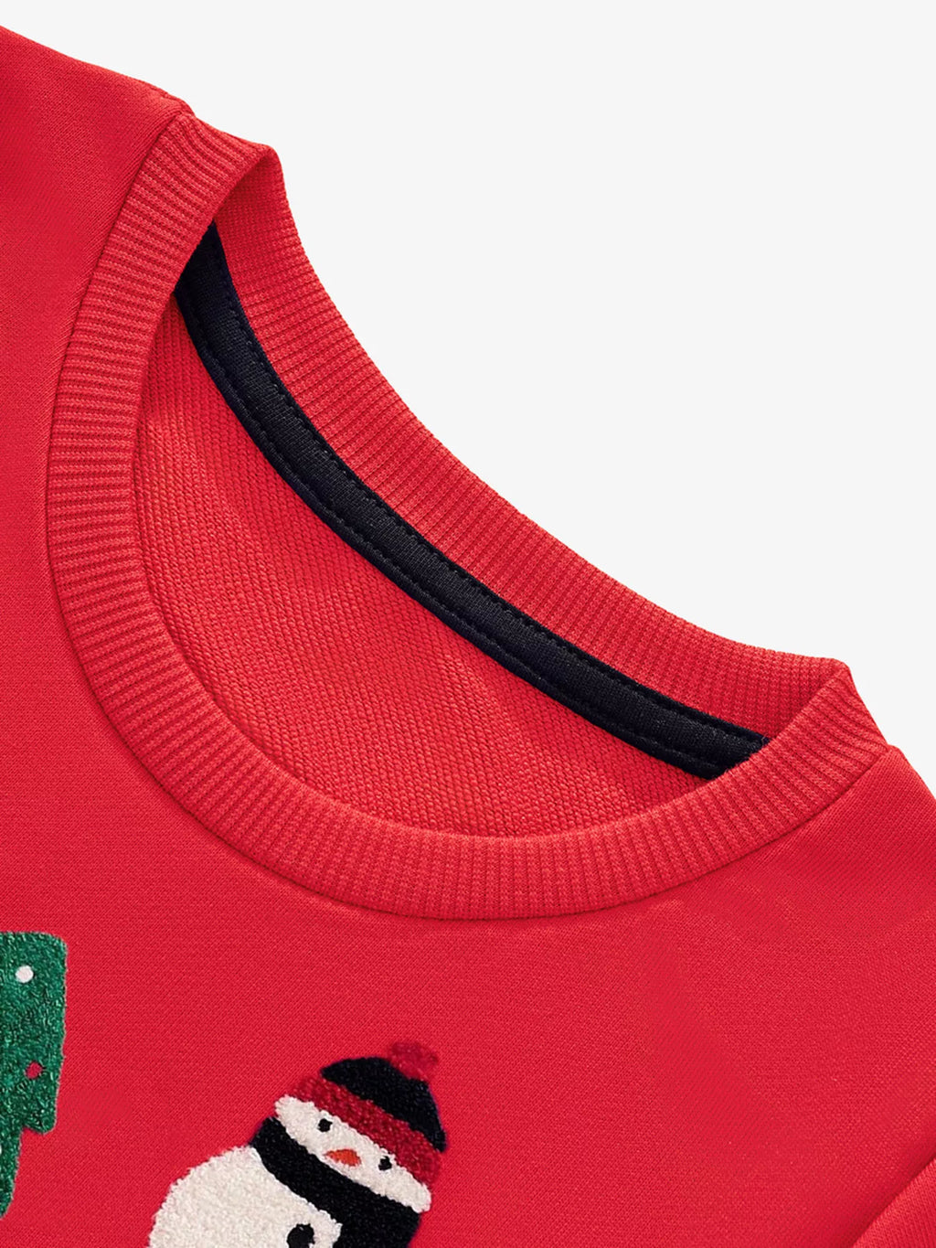 Children's Christmas Theme Crew Neck Sweatshirt