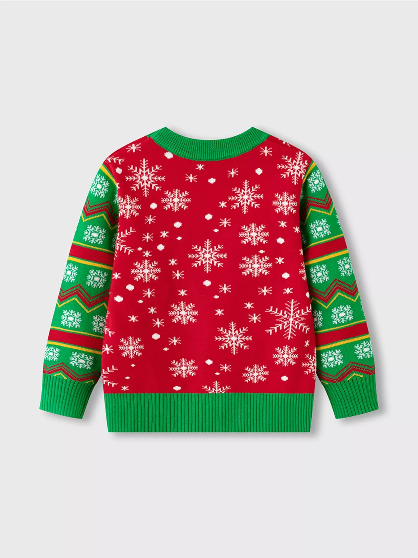 Children's Christmas Tree Round Neck Sweater