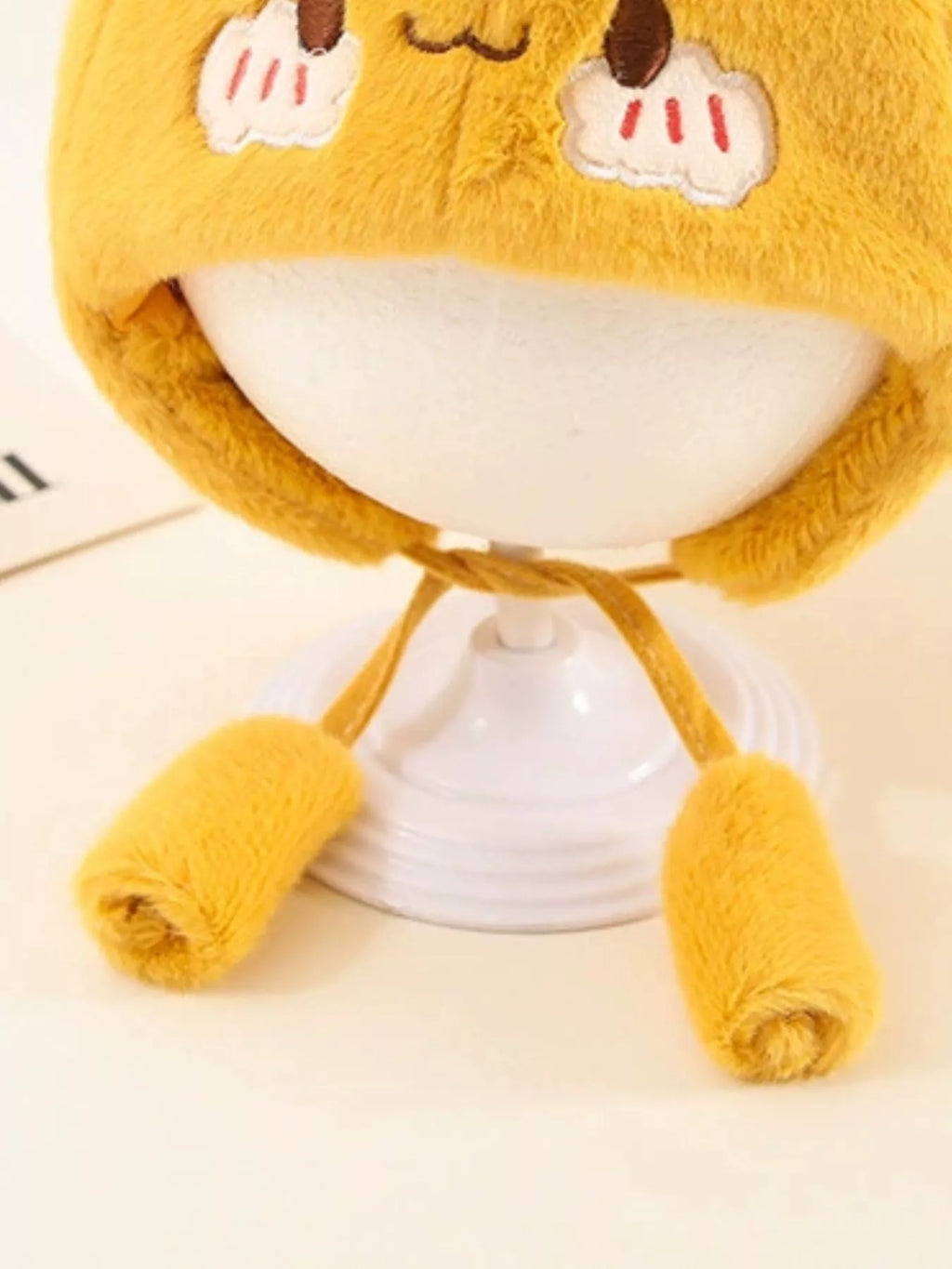 Children's Cute Bear Ear Plush Hat