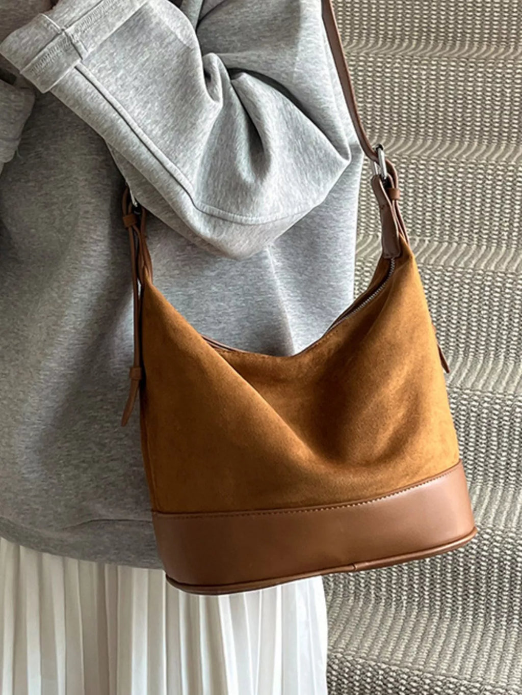 Adjustable Strap Tote Bag