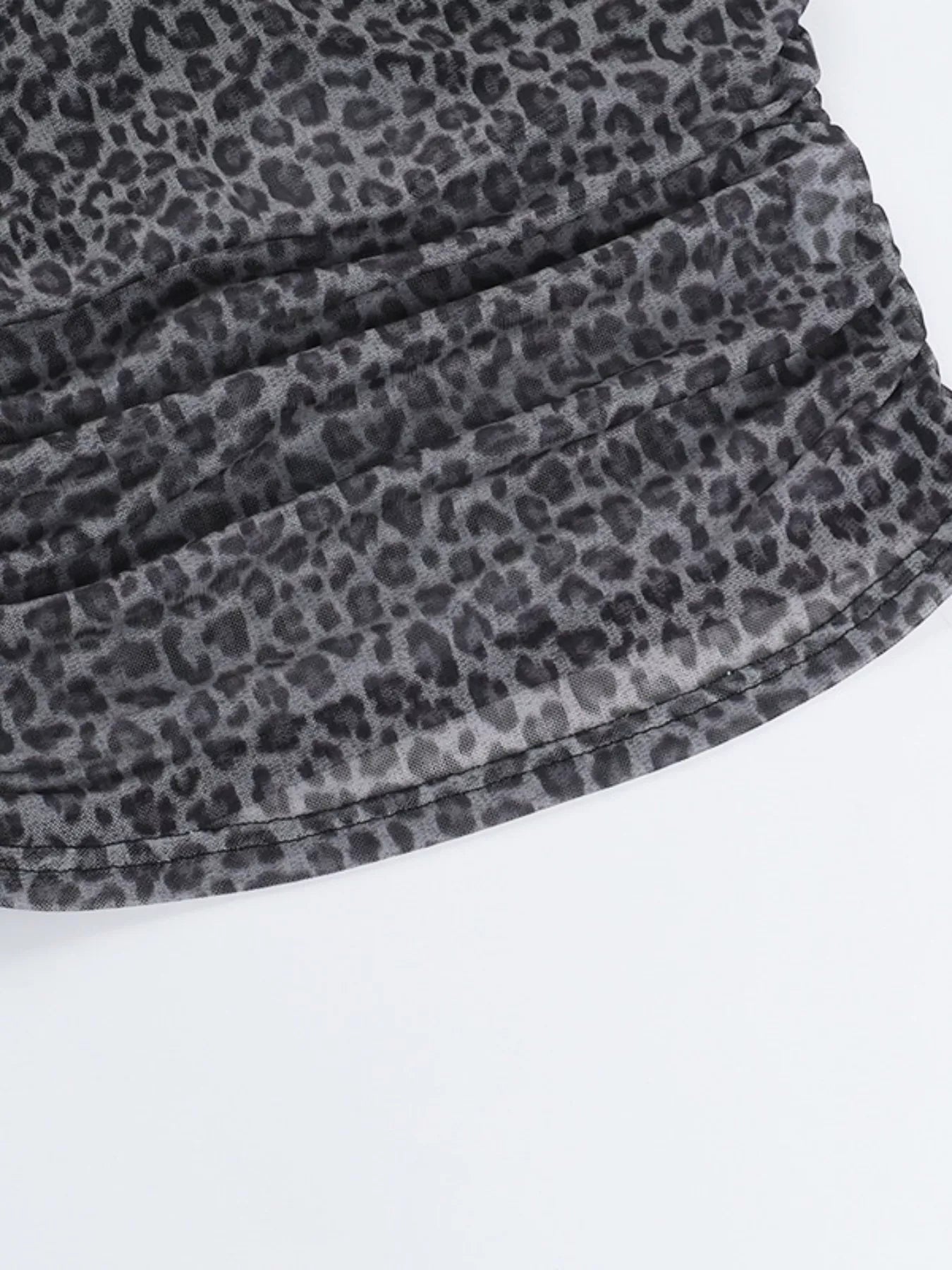 Sheer Leopard Print Cami