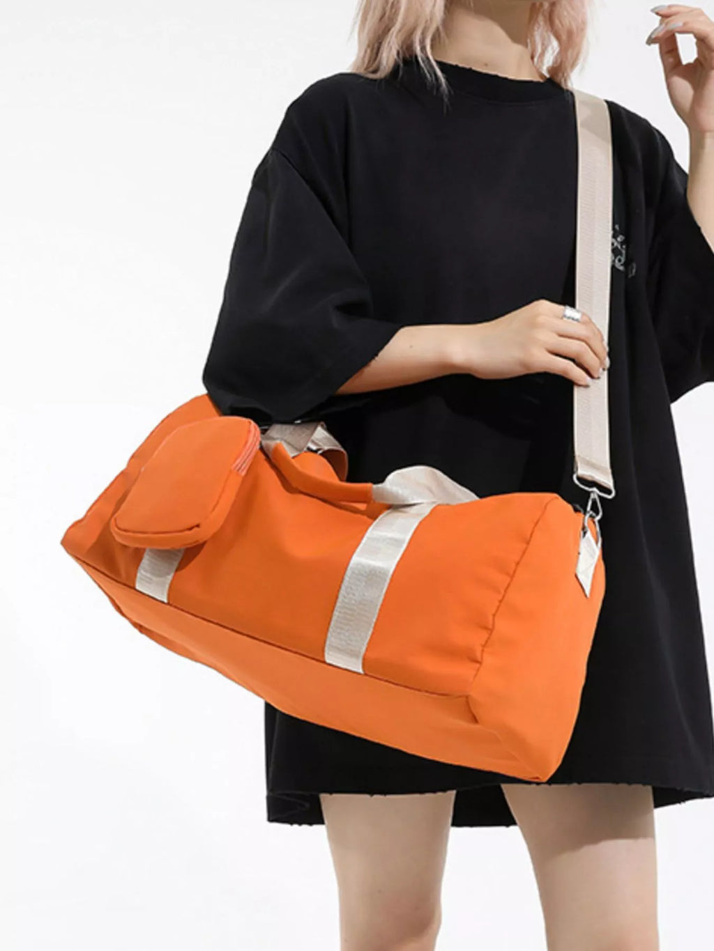 Duffle Bag with Detachable Pouch
