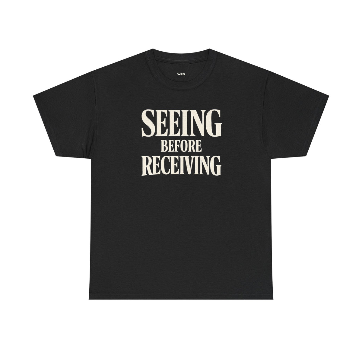 Seeing Before Receiving — Guinness World Records Commemorative Tee