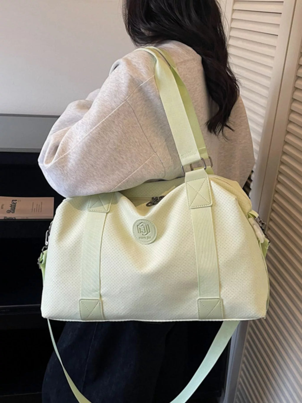 Lightweight Duffle Bag with Adjustable Strap
