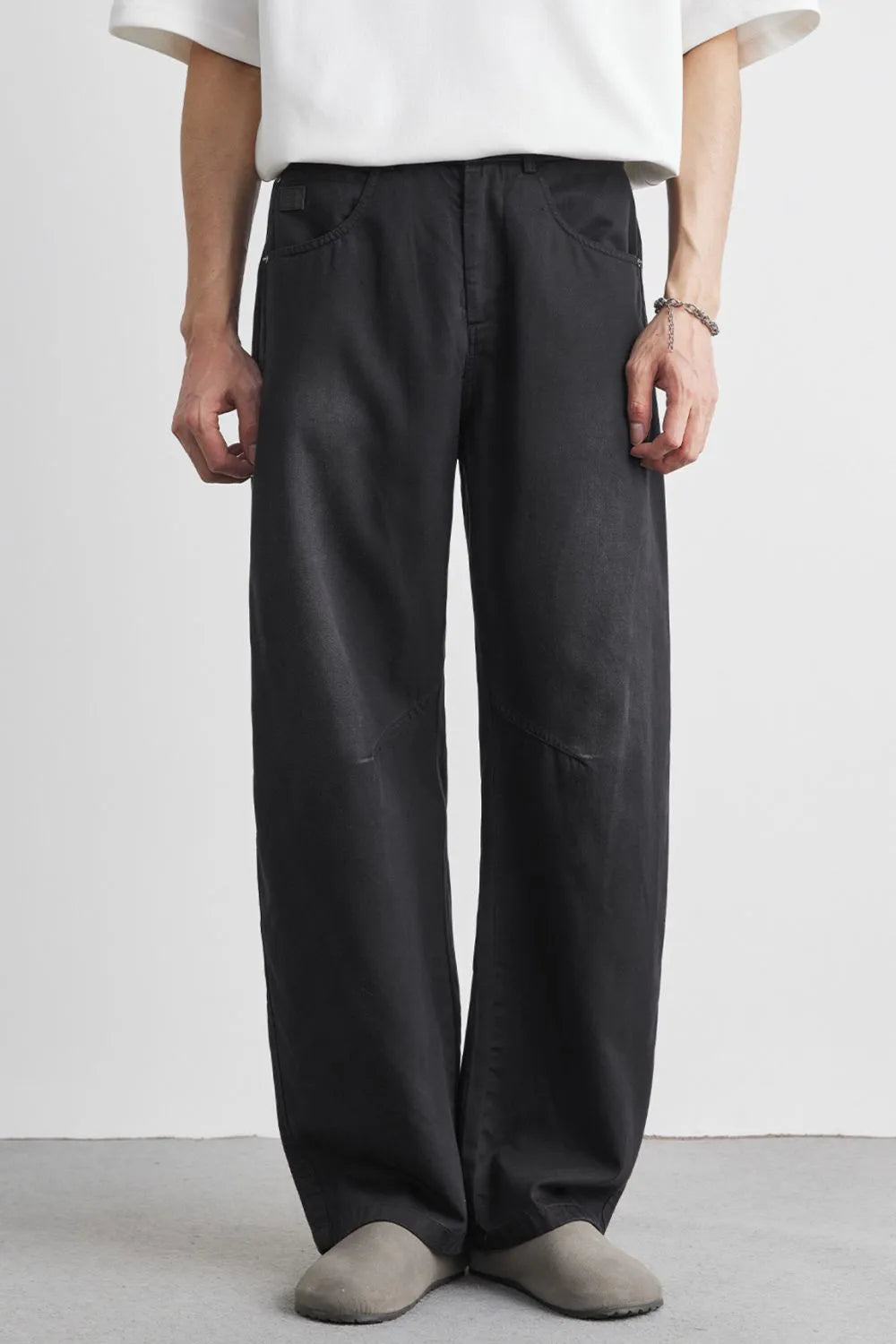 Men's Full Size Casual Wide Leg Pants Plus Size