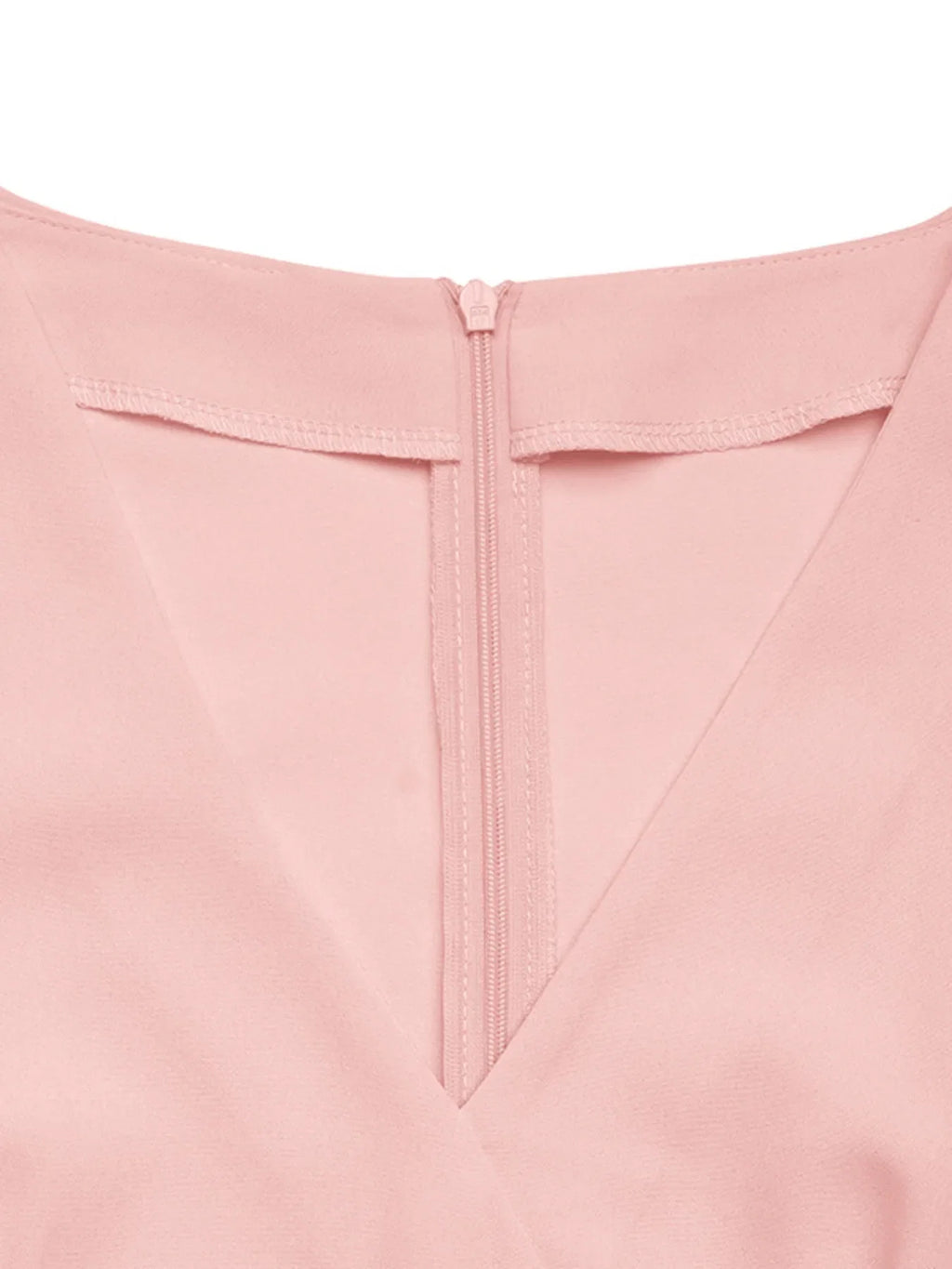 Flower Surplice Long Sleeve Blouse