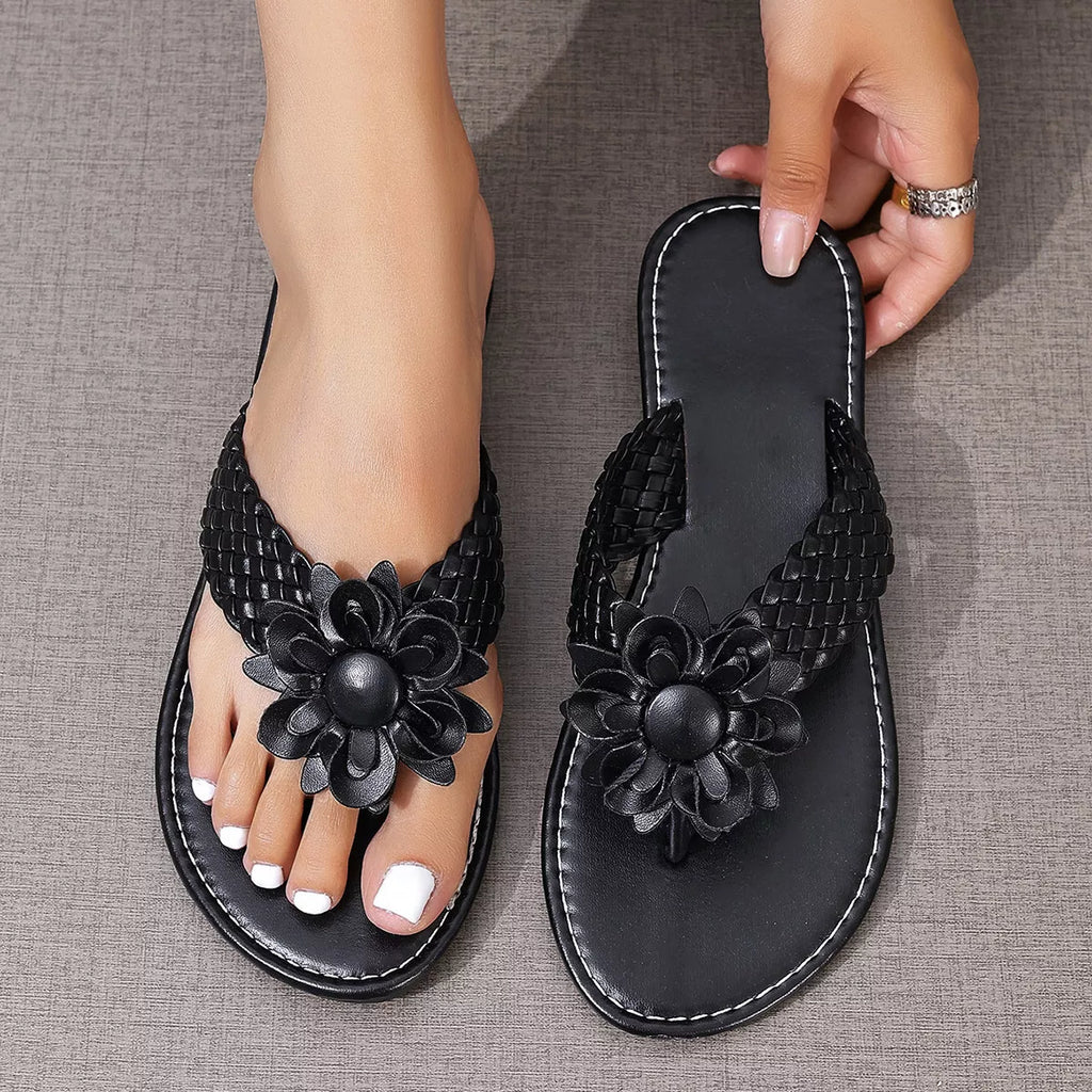 Flower Toe Post Sandals