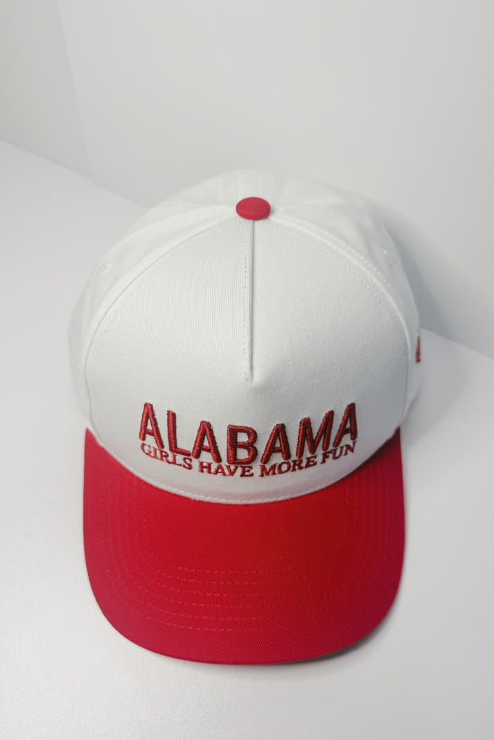 TRR - Cotton Structured Hat - ALABAMA Girls Have More fun