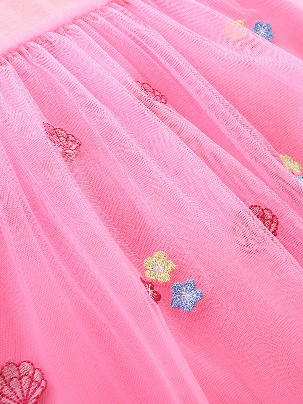 Children's Embroidered Tulle Dress