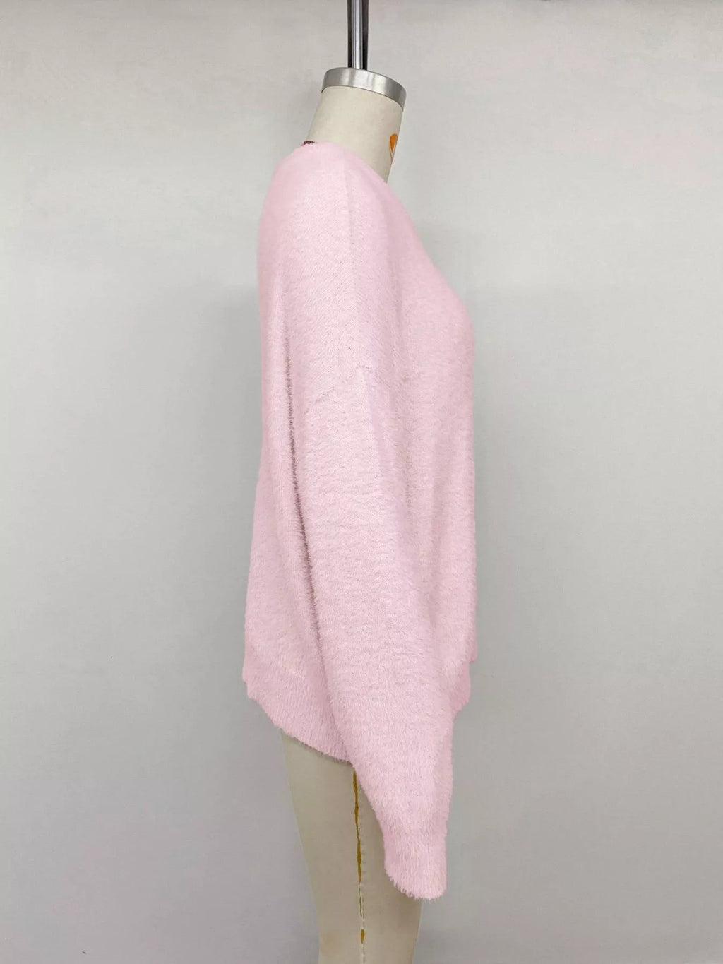 Fluffy Long Sleeve Sweater