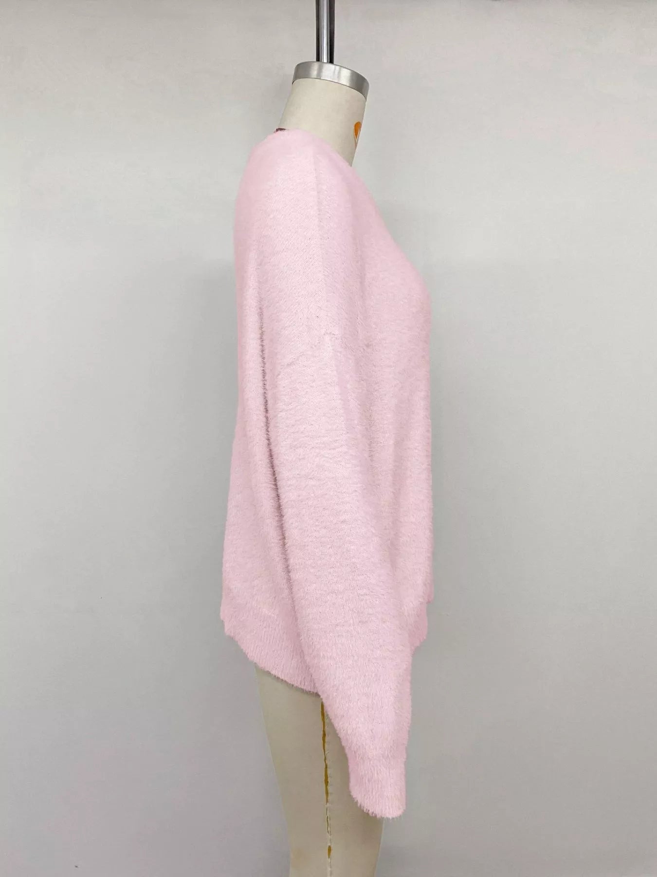 Fluffy Long Sleeve Sweater