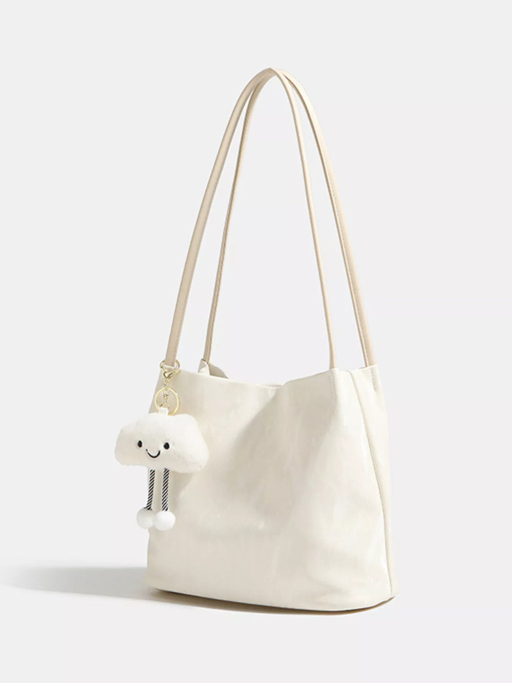 Lightweight Leather Shoulder Bag
