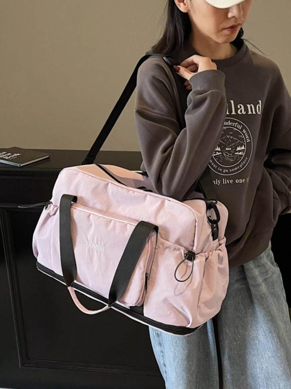 Duffle Bag with Multiple Pockets