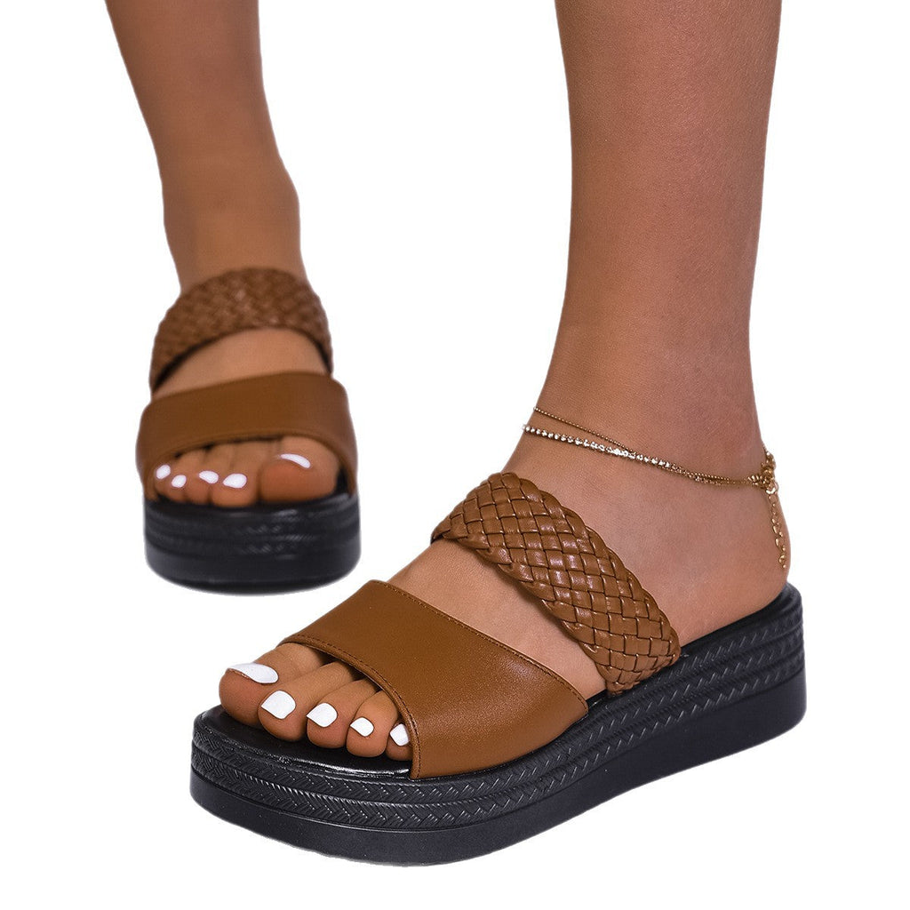 Open Toe Platform Sandals