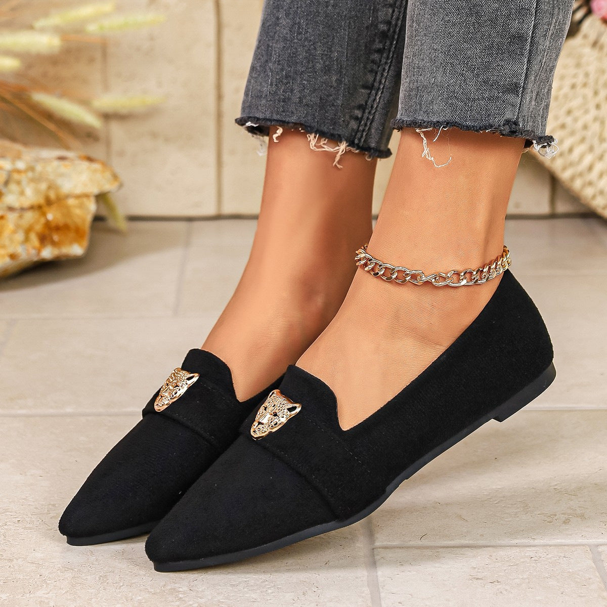 Point Toe Slip-Ons