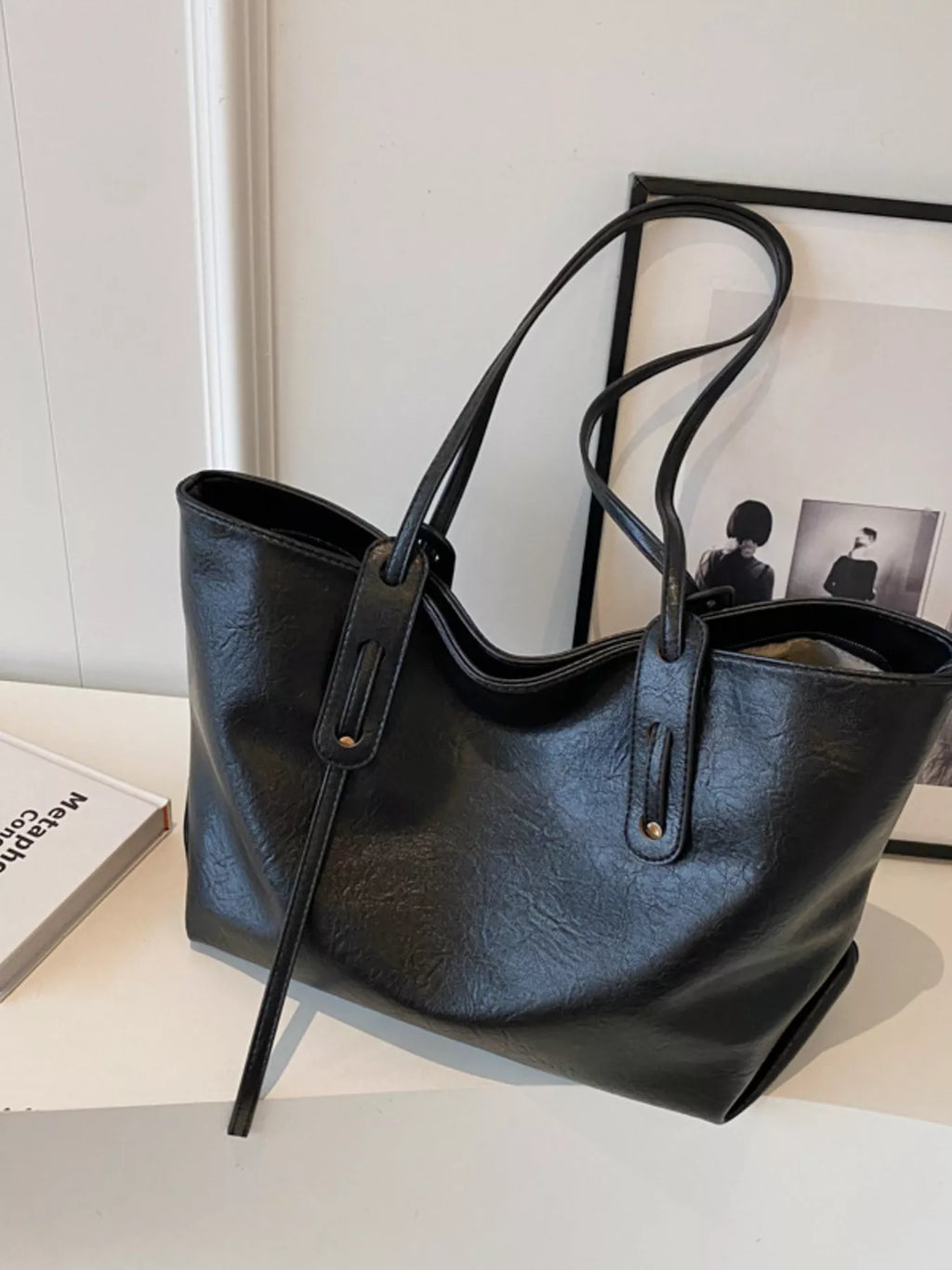 PU Leather Shoulder Bag