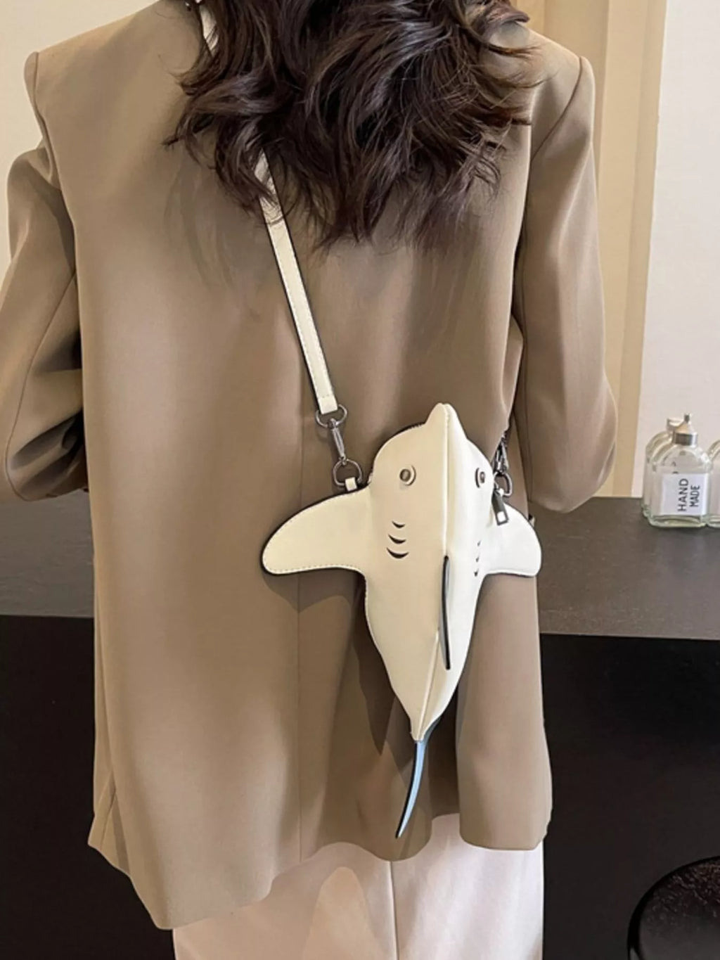 Shark Design Crossbody Bag