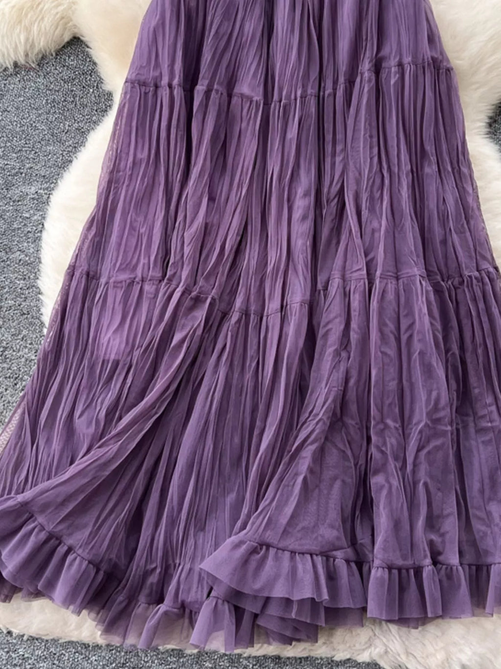 Tiered Tulle Skirt