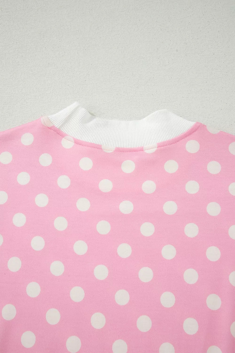 Polka Dot Short Sleeve Top and Shorts Set