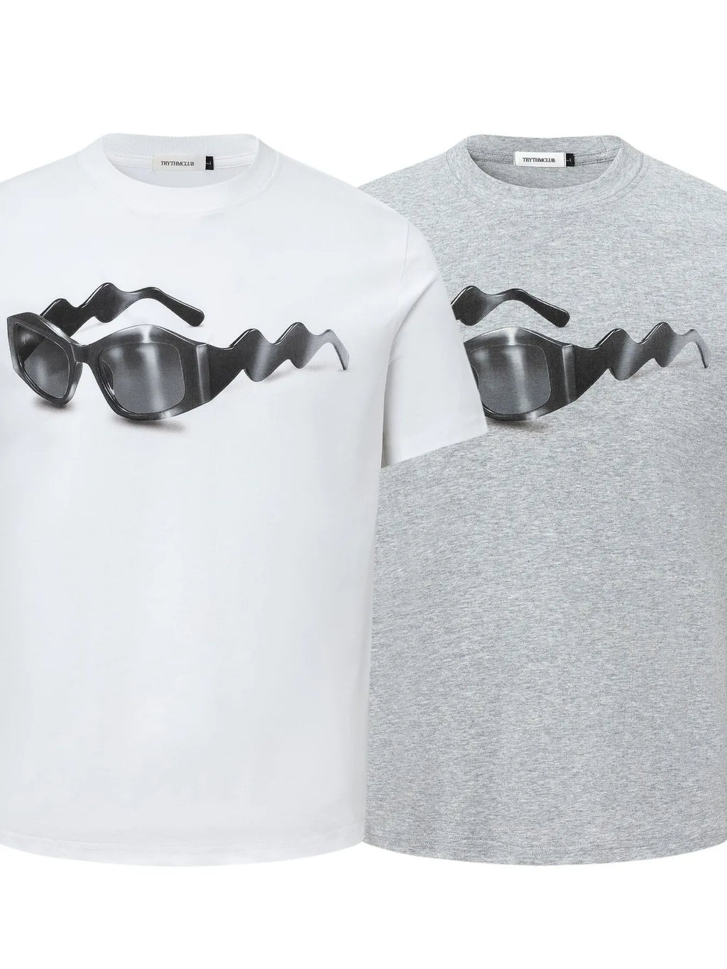 Men's Sunglasses Graphic Round Neck Short Sleeve T-Shirt