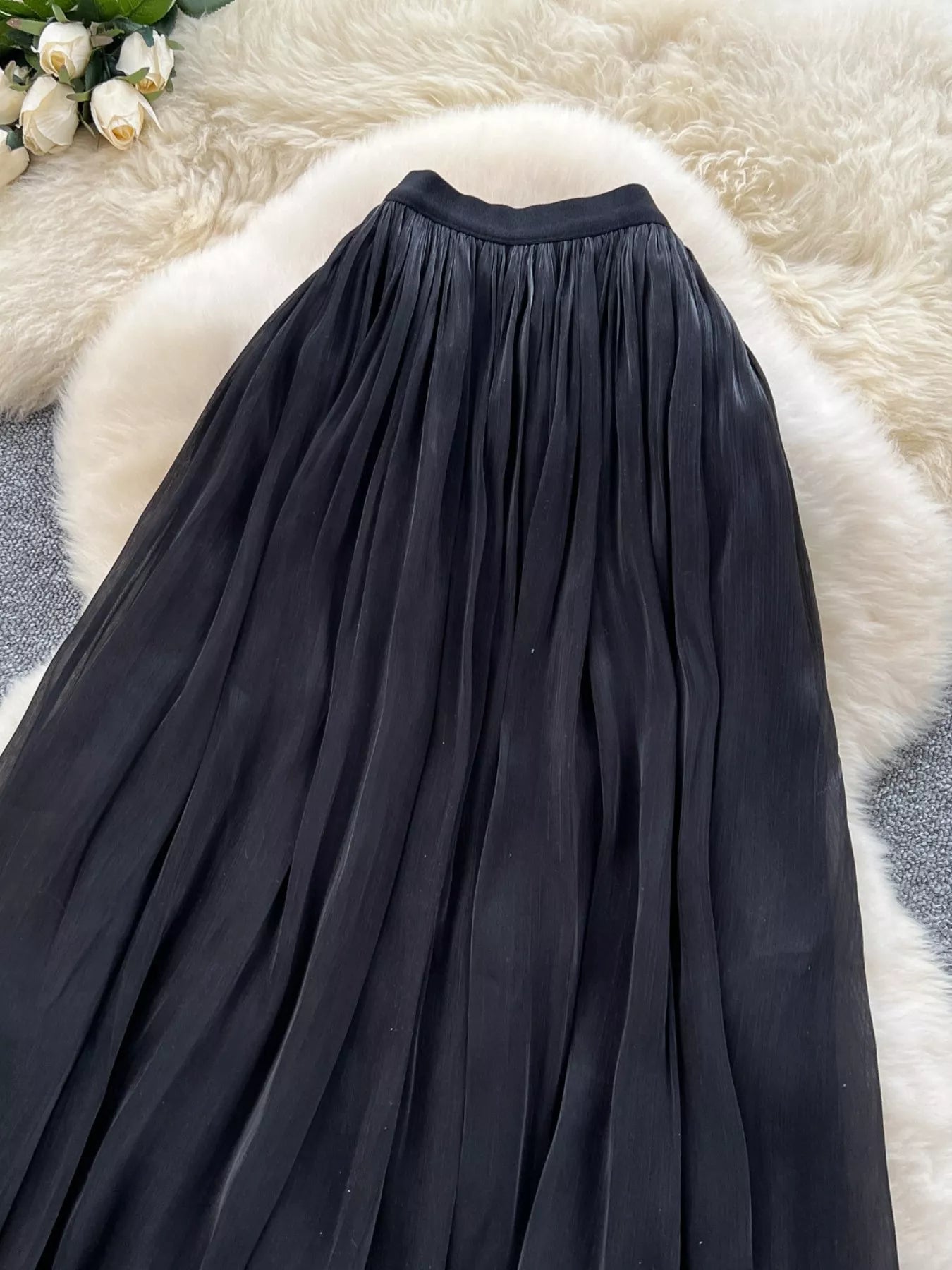 High Waist Maxi Skirt