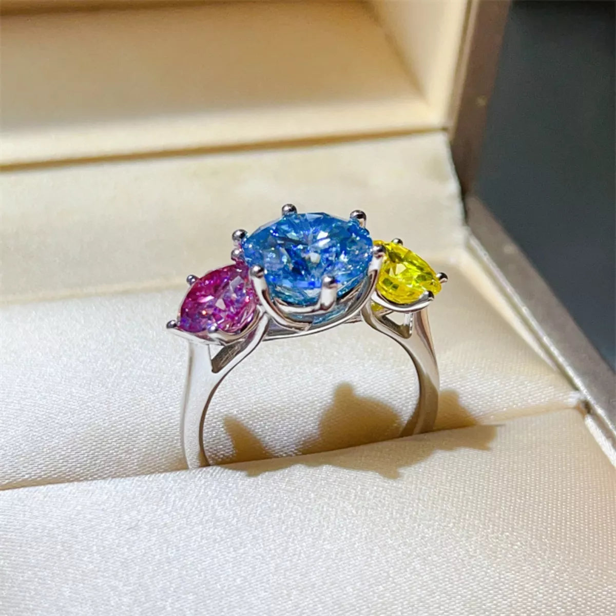 5 Carat Moissanite 925 Sterling Silver Ring