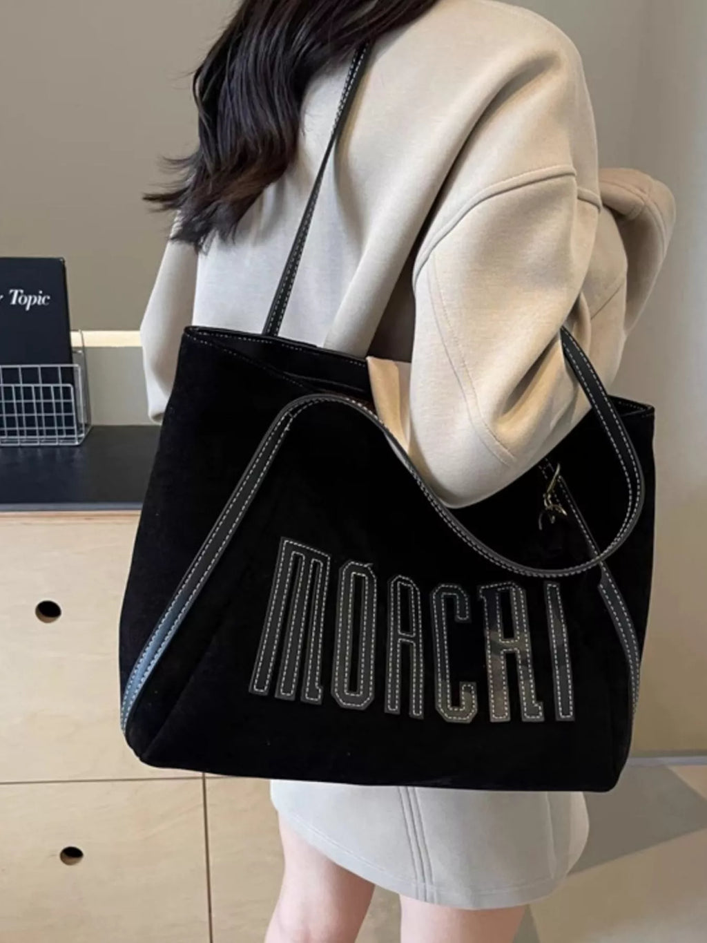 Casual Letter Shoulder Bag