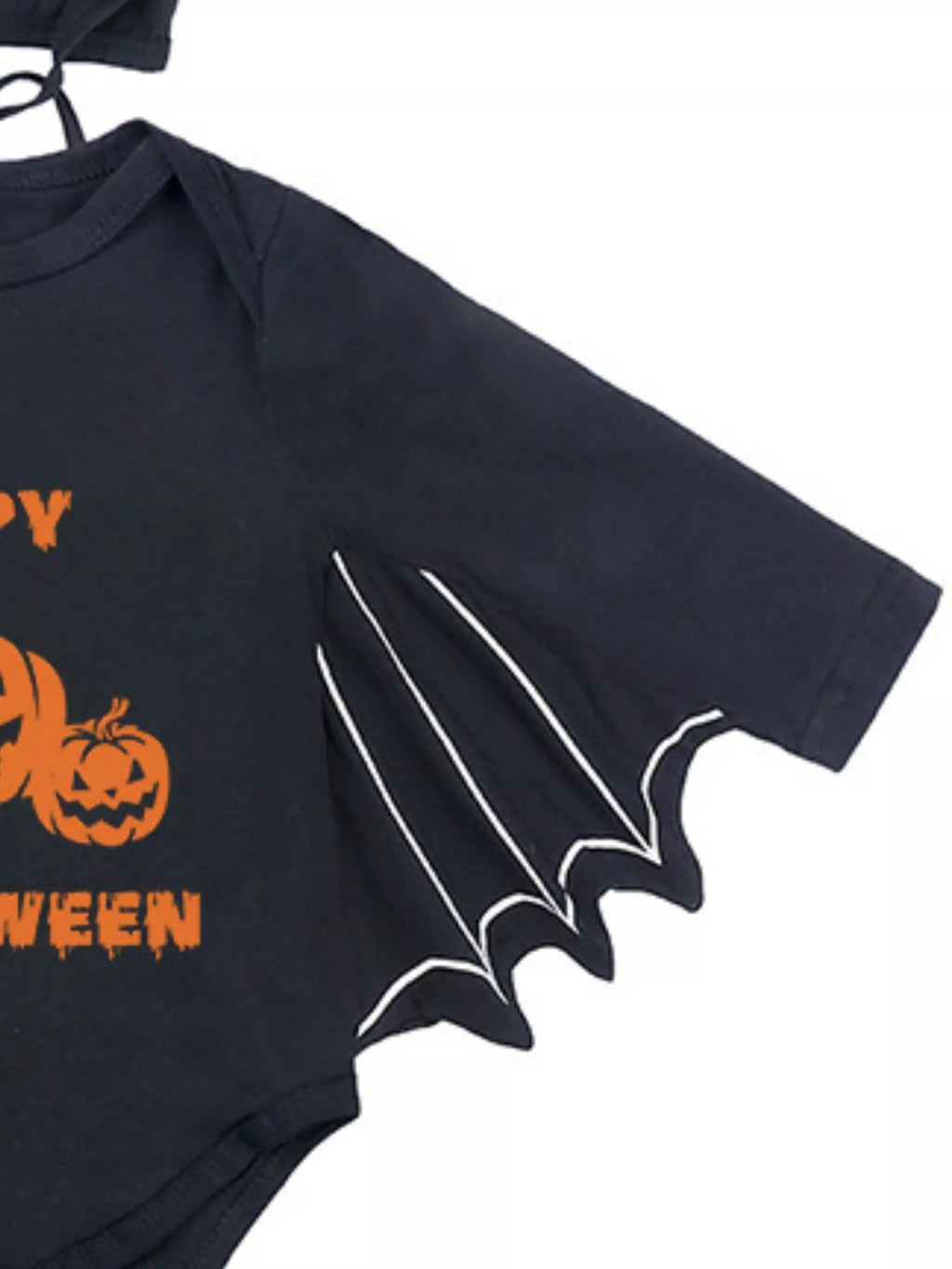 Children's Halloween Bat Bodysuit & Hat Costume Set