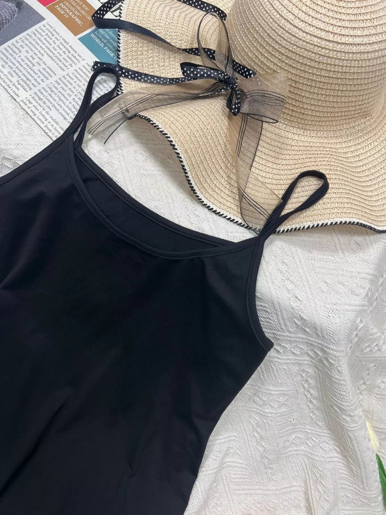 Scoop Neck Cami and Shorts Active Set