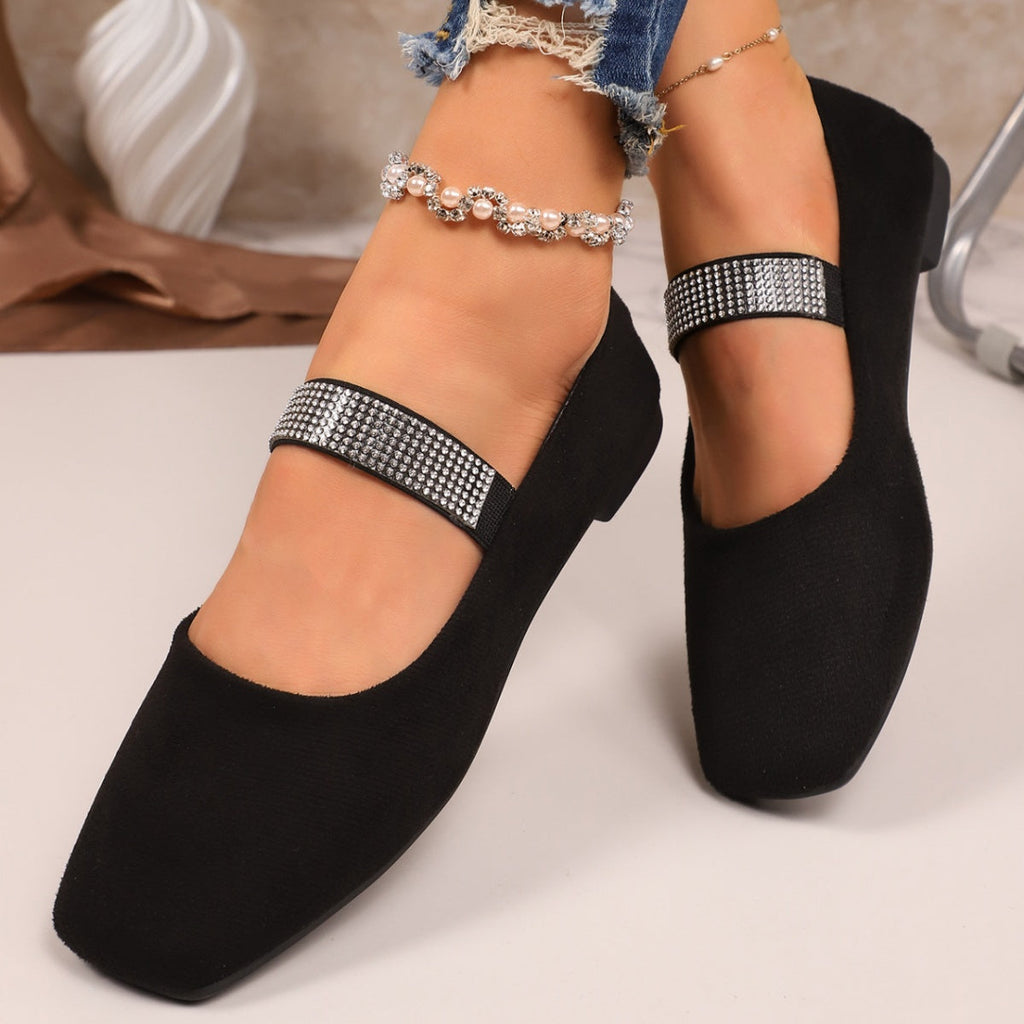 Square Toe Slip-Ons