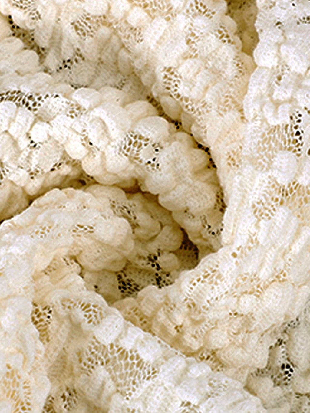 Lace Ruffle Trim Tie-Front Cami
