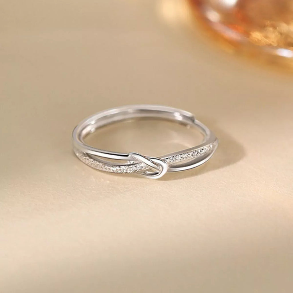 925 Sterling Silver Knot Ring
