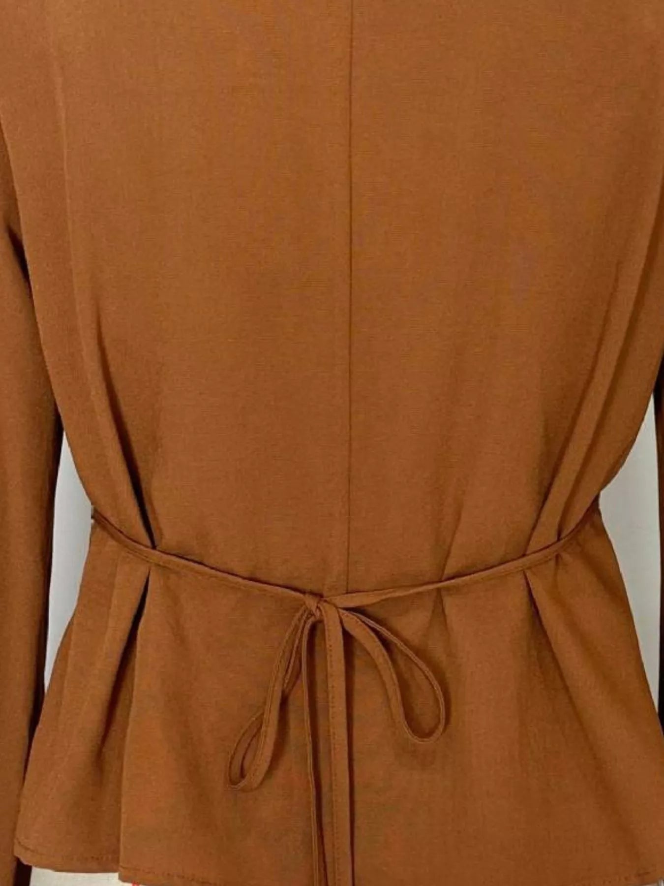 Lace Detail Balloon Sleeve Blouse