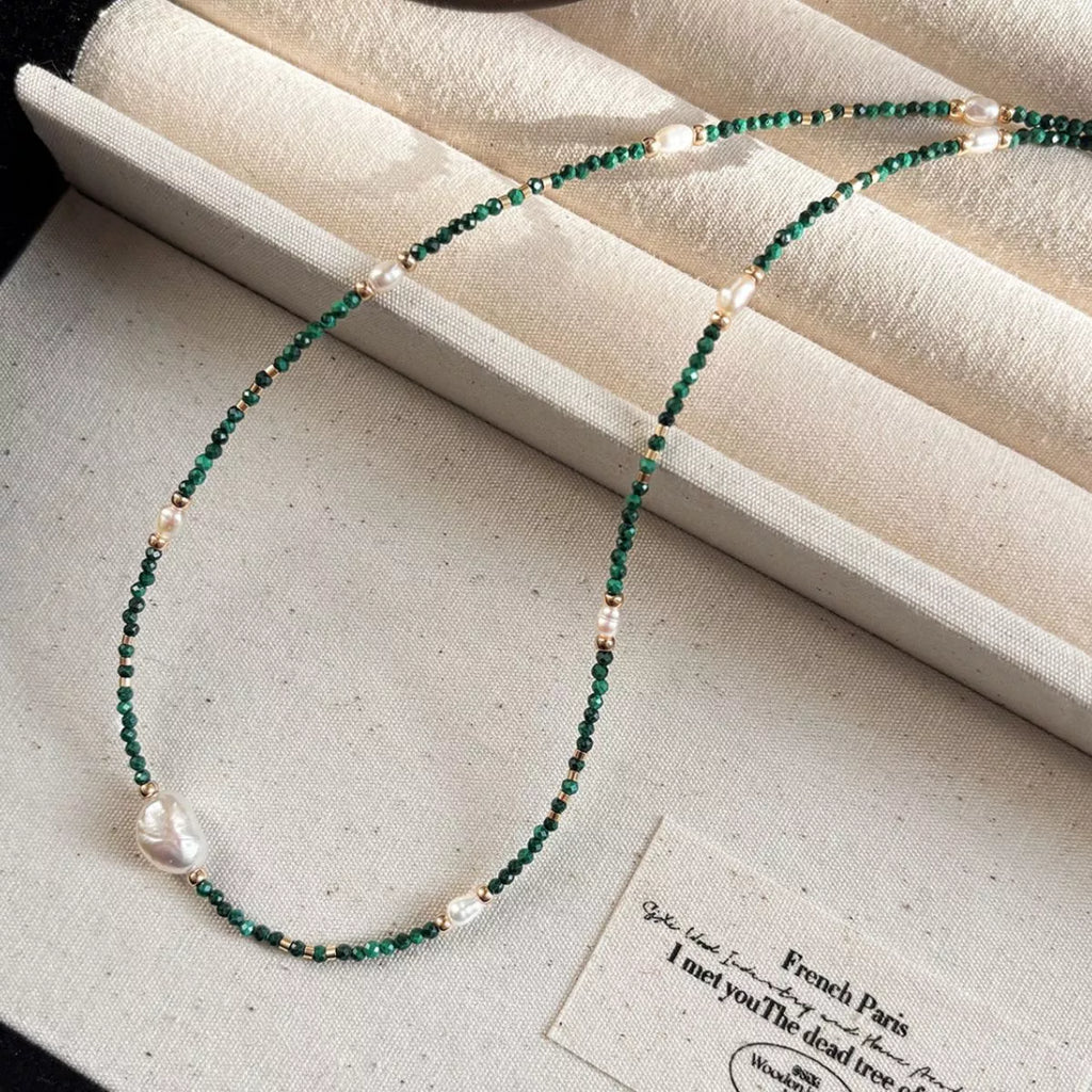 Pearl & Beaded Necklace