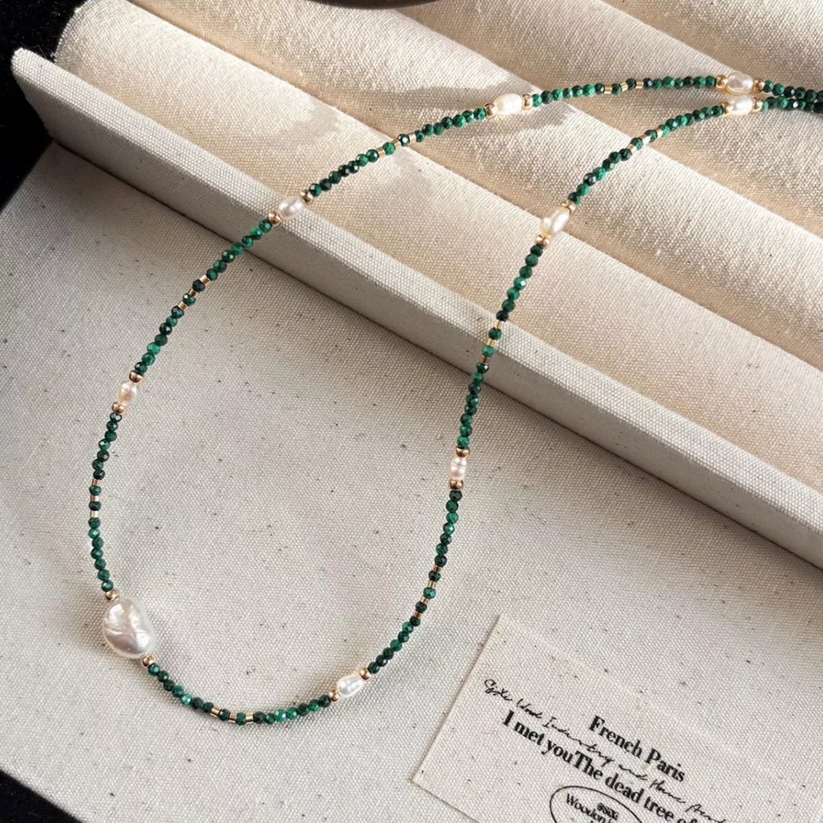 Pearl & Beaded Necklace