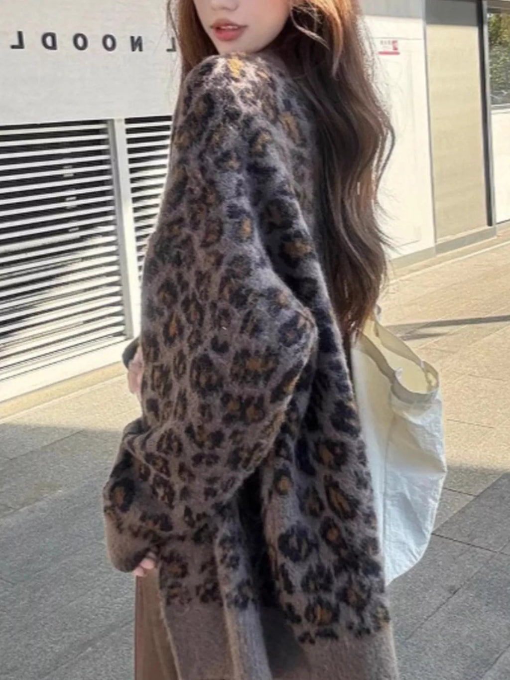Leopard Button Up Cardigan