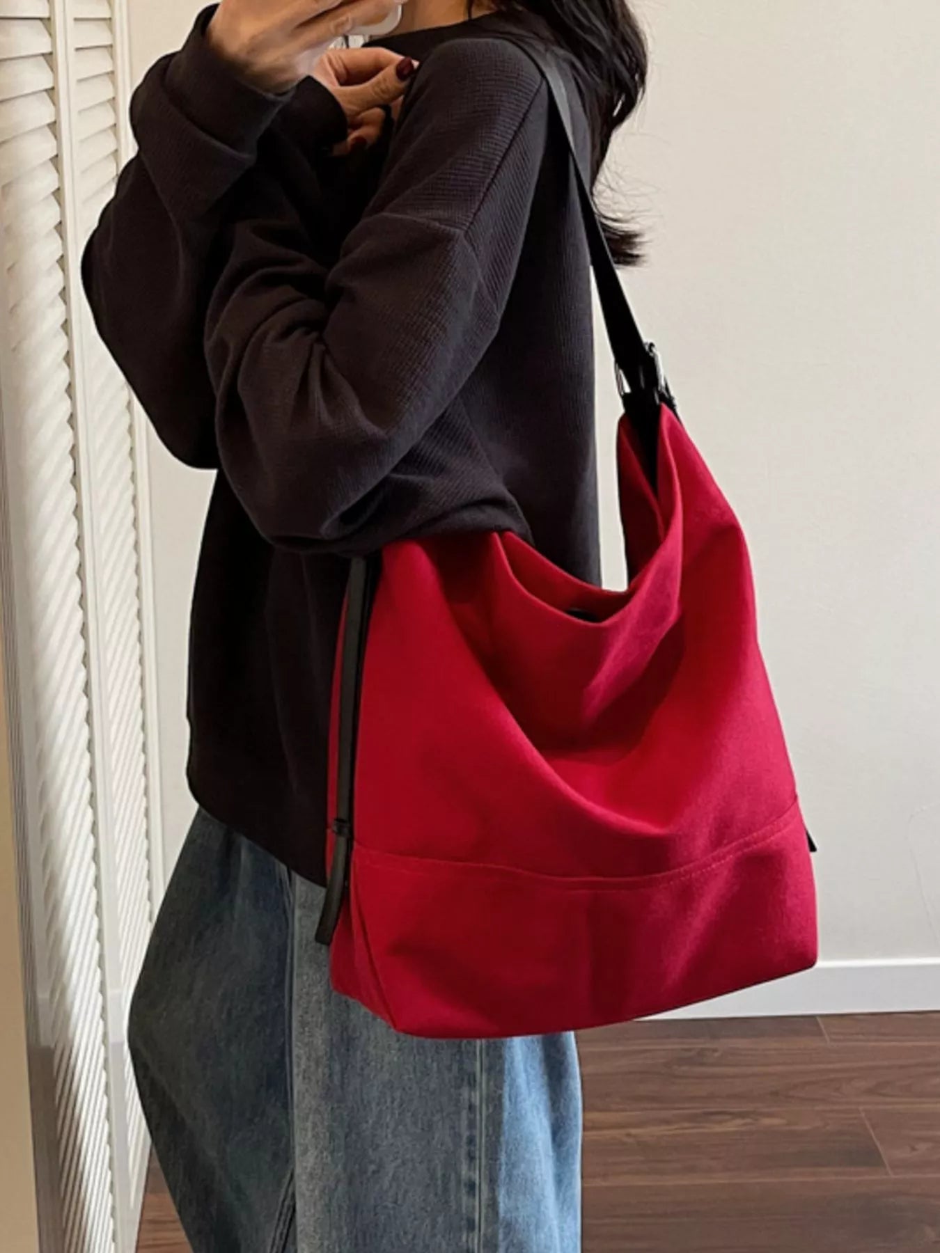 Adjustable Strap Handbag