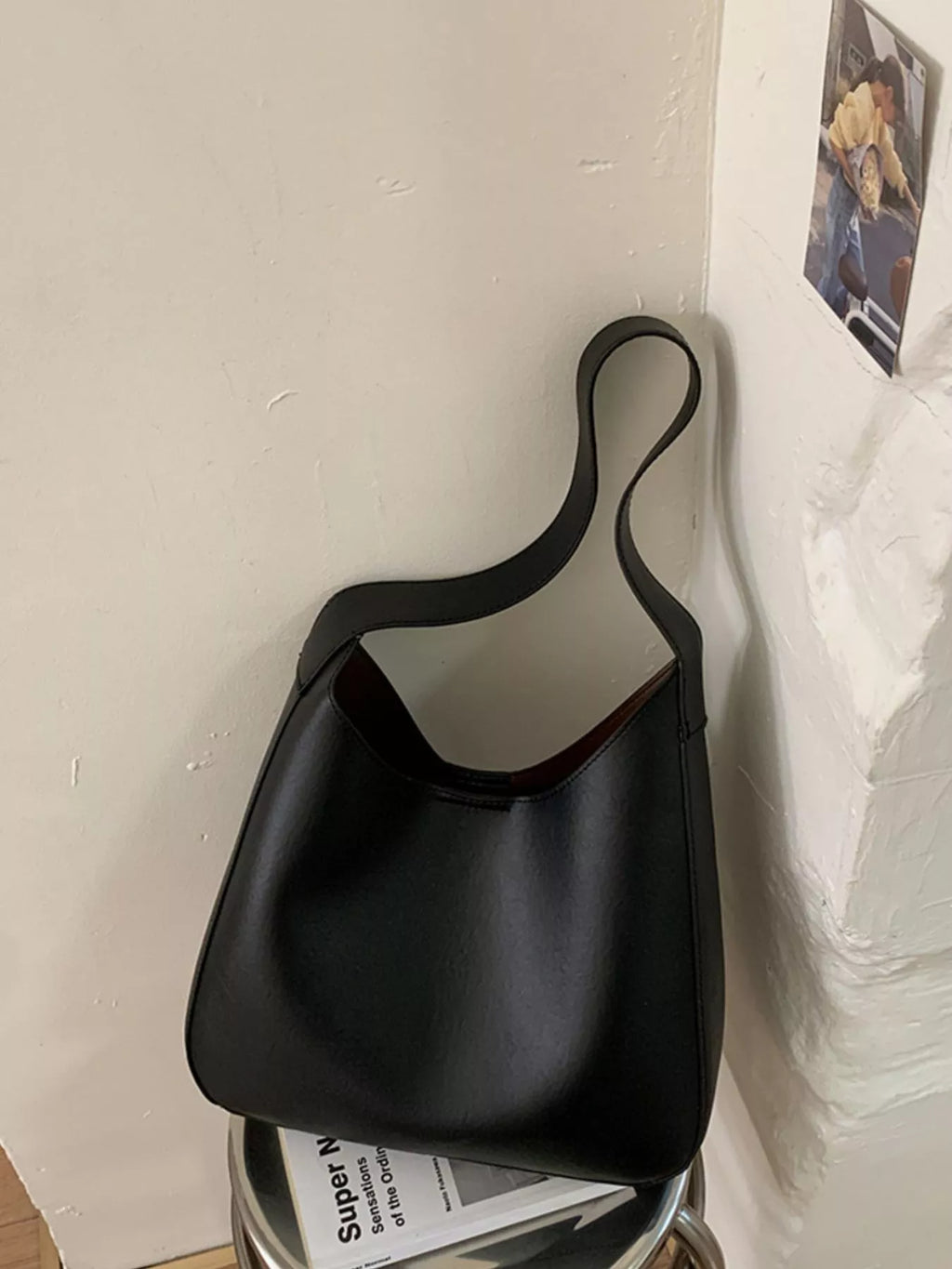 PU Leather Shoulder Bag